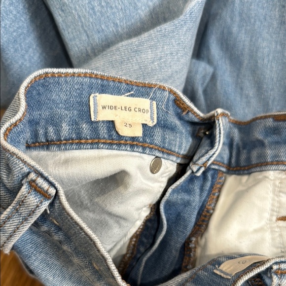 Madewell Women's Light Blue Wide-Leg Jeans - Picture 14 of 16